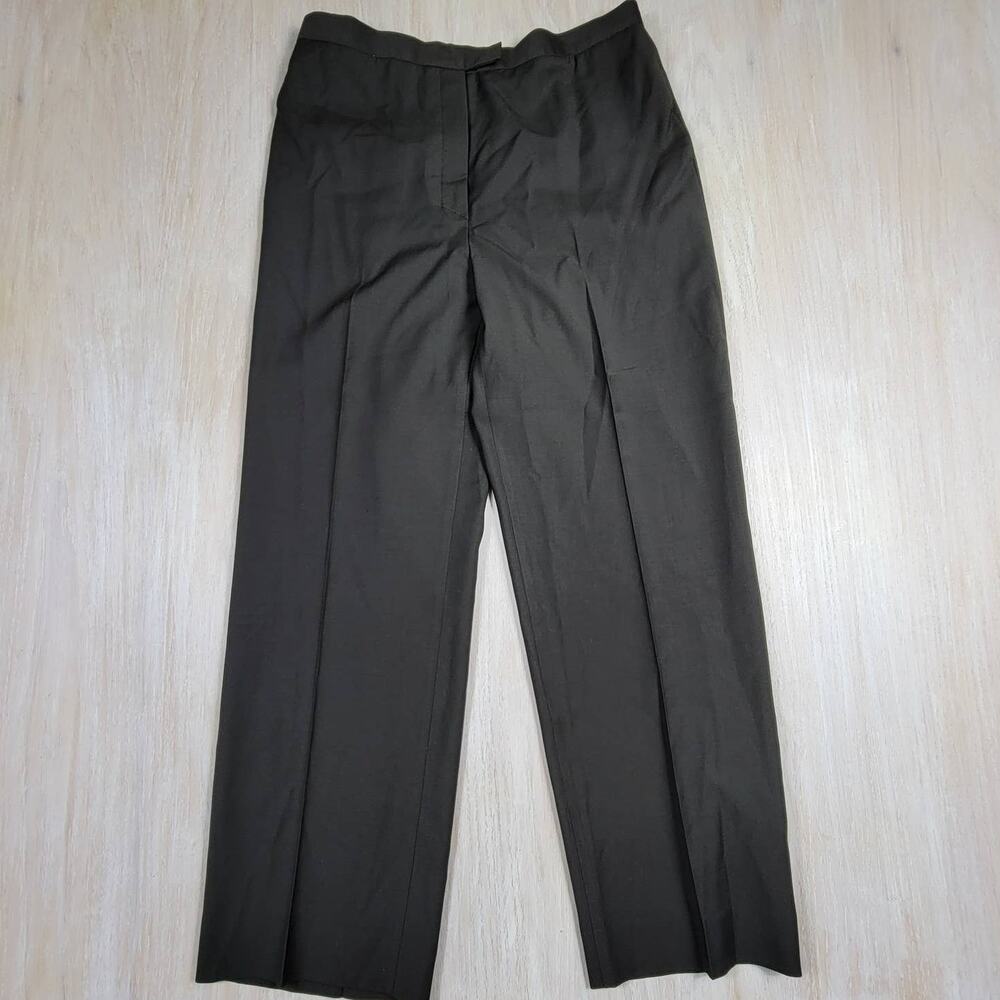 Zanella 100% Wool Natural Stretch Mid Rise Trouser Workwear Dress Pants 10